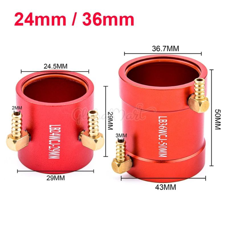 Motor Water Cooling Jacket 2435 2440 3650 3660 3670 Brushless Rc Boat