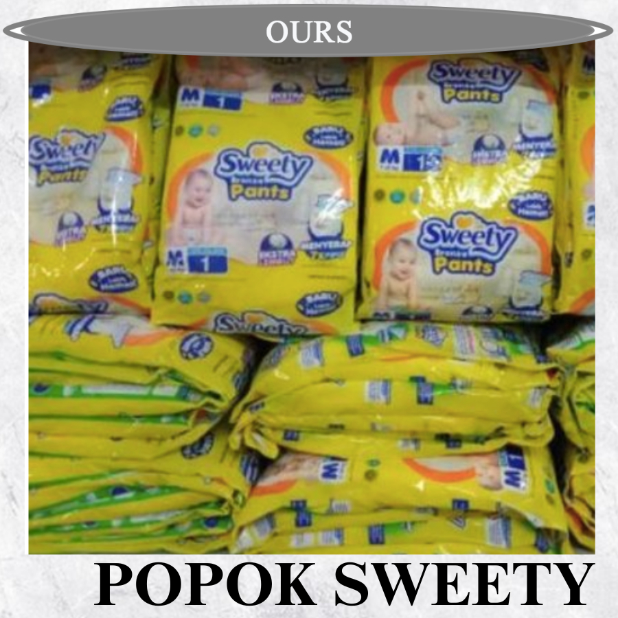 POPOK SWEETY PANTS BRONZE RENCENG HARGA S/M/L/XL OURSHOPNOW