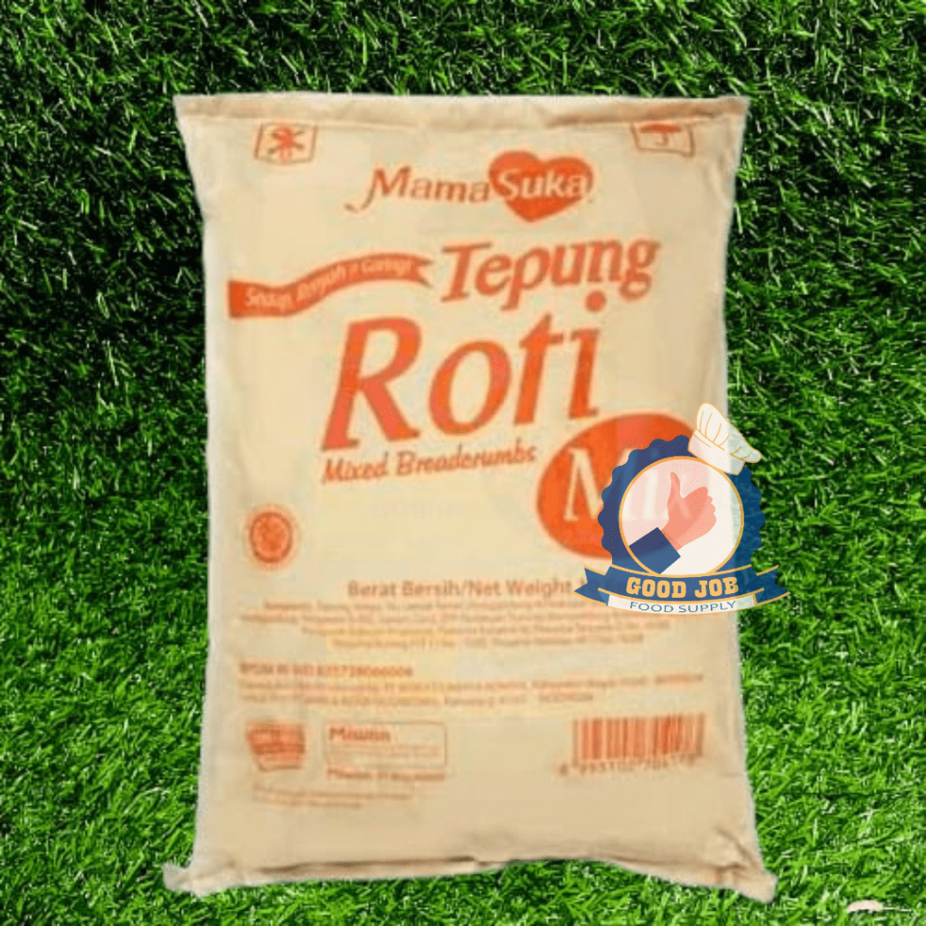 

MAMASUKA PANKO Mix ORANGE Tepung Roti Ekonomis10 Kg Halal -- Panir untuk Karagee