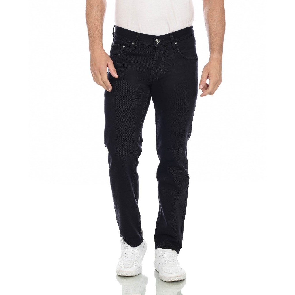 DISKON SPECIAL  Rafen Celana Panjang Jeans Pria Big Size Jumbo Basic Straight Original Size 28 -