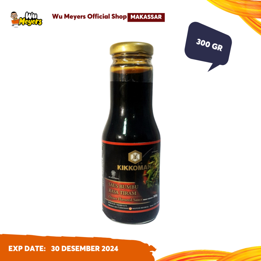 

Kikkoman Saus Tiram Oyster Sauce Halal 300g - WuMeyers Makassar