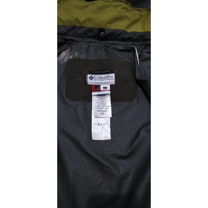 columbia titanium paclite