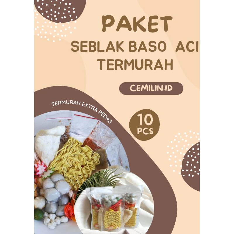 

SEBLAK BASO ACI 10 PCS TERMURAH