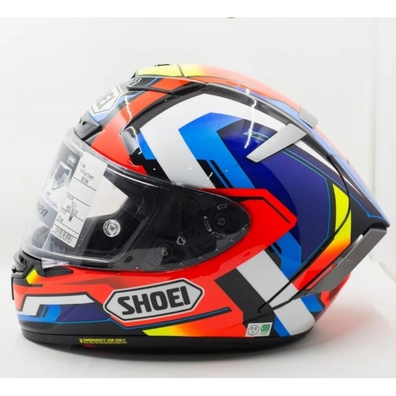 SHOEI X14 / Helm Shoei / SHOEI X14 Brink Tc 3 / helm shoei clone / Helm Shoei x14 Brink / Helm shoei