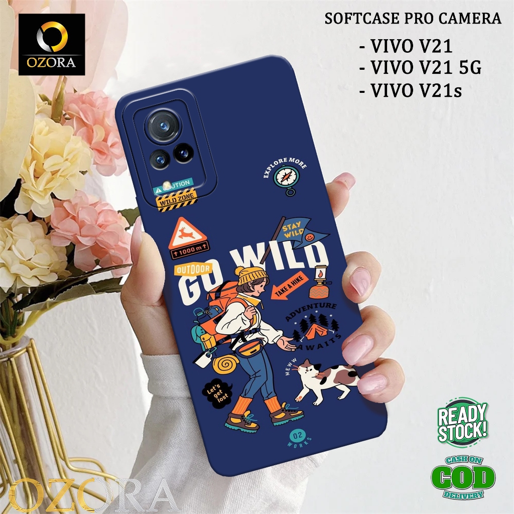 OZORA - Case VIVO V21 / V21 5G / V21s Terbaru - Fashion Case AESTHETIC - Casing Hp VIVO V21 / V21 5G