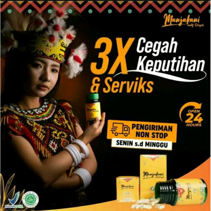 FRESH MANJAKANI DAYAK - Solusi Keputihan