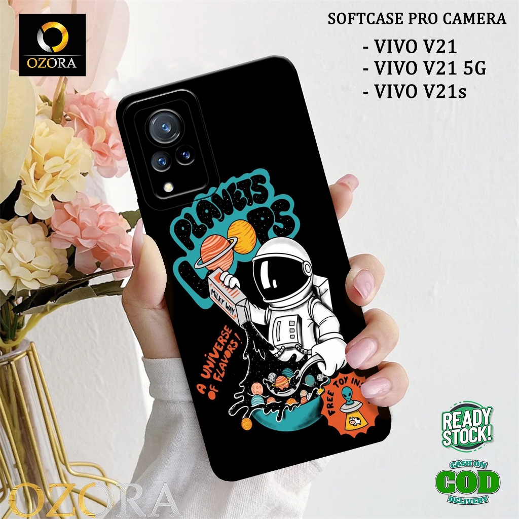 OZORA - Case VIVO V21 / V21 5G / V21s Terbaru - Fashion Case ASTRONOT - Casing Hp VIVO V21 / V21 5G 