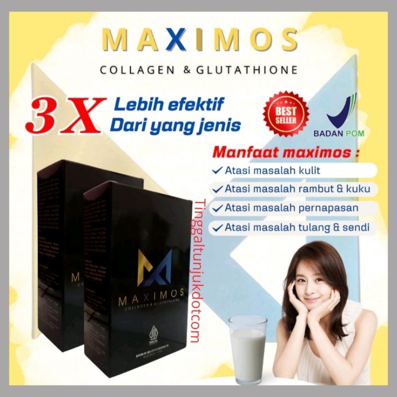 

Maximos Collagen dan Glutathione Susu Kambing Etawa Sudah BPOM dan Halal