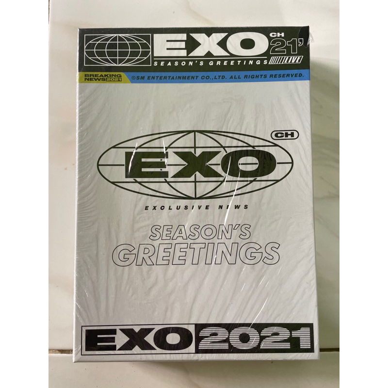 EXO SEASON'S GREETINGS 2021 SEALED FULLSET