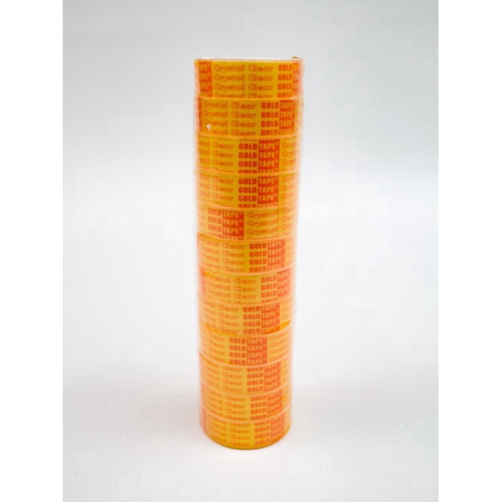 

Stock Banyak Gold Tape Isolasi Kecil Bening (12pcs)