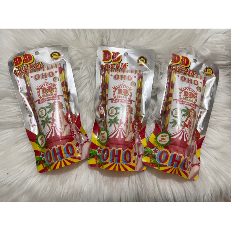 OHO DD WHITE BODY SUNSCREEN