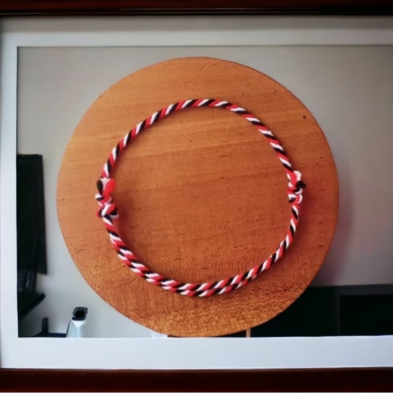 Gelang tridatu simpel original handmade asli khas bali gelang pria/wanita tridatu tiga warna traditi