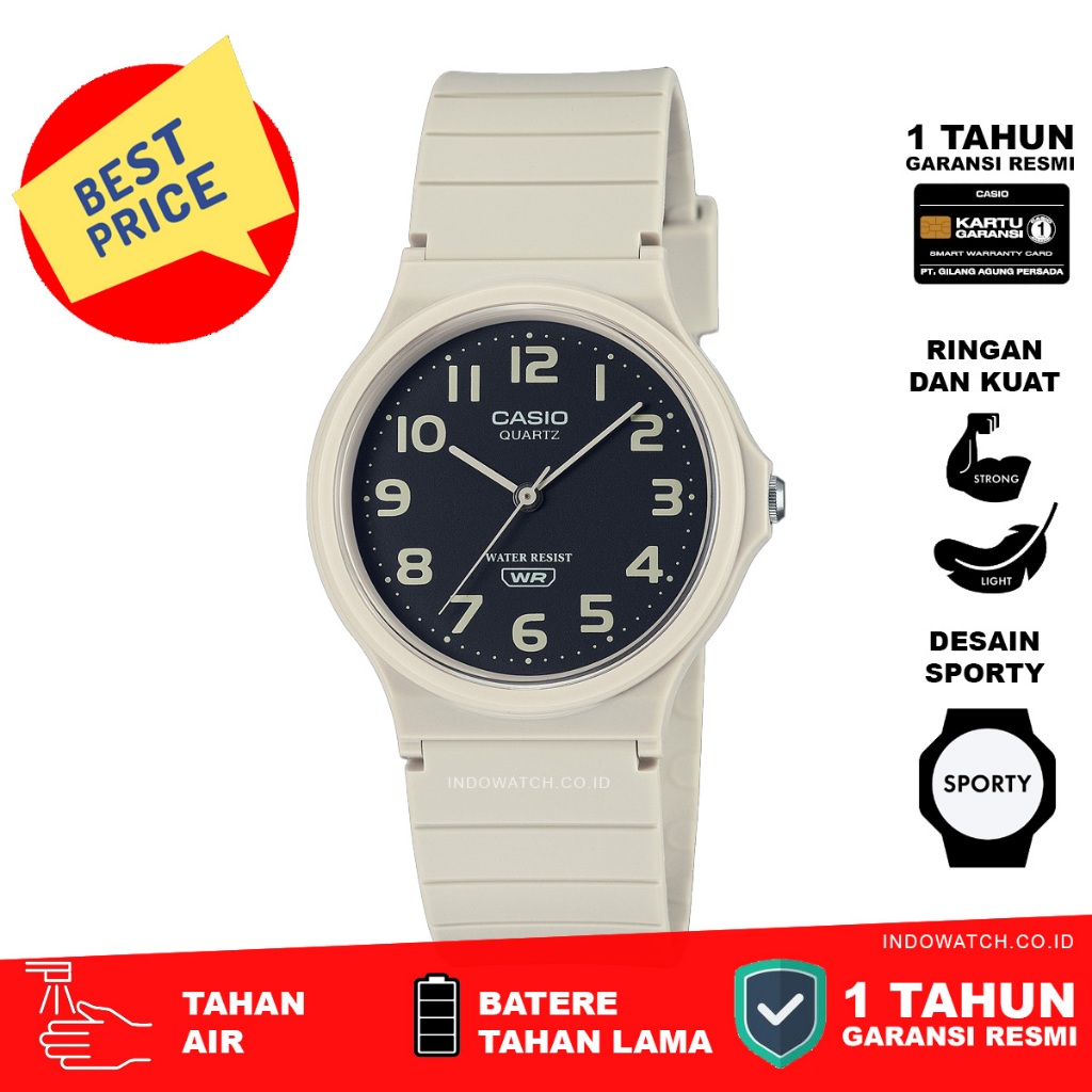 Casio MQ-24UC-8B mq24 mq 24 full analog original garansi resmi