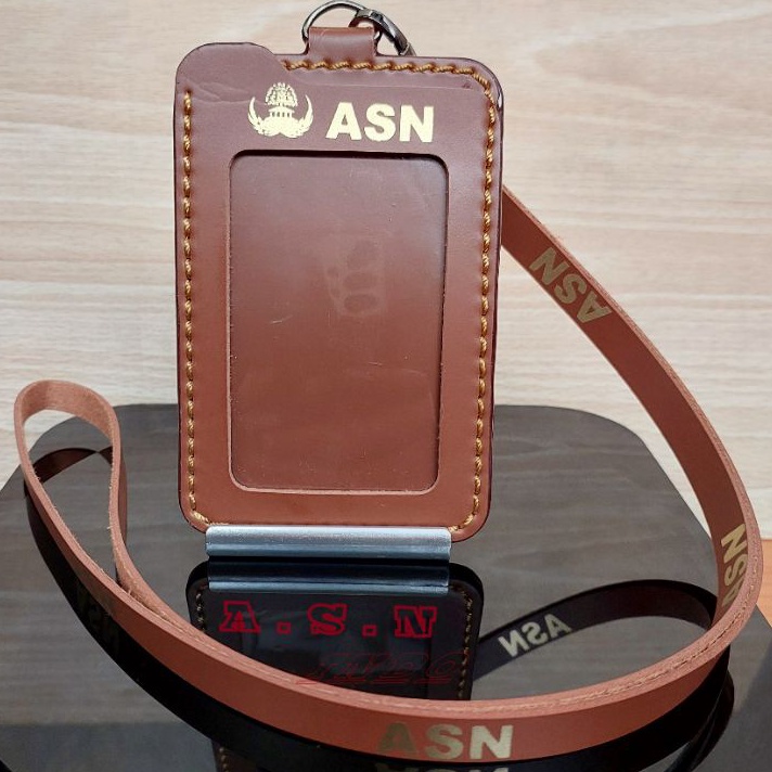 

Hot Sale Id Card Kulit ASN Id Card Kulit KORPRI