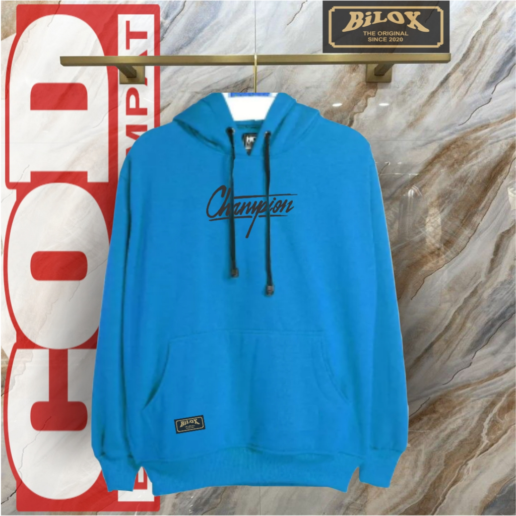 Hoodie pria champion Sweater Hoodie wanita Sweater cowok bahan tebal size jumbo