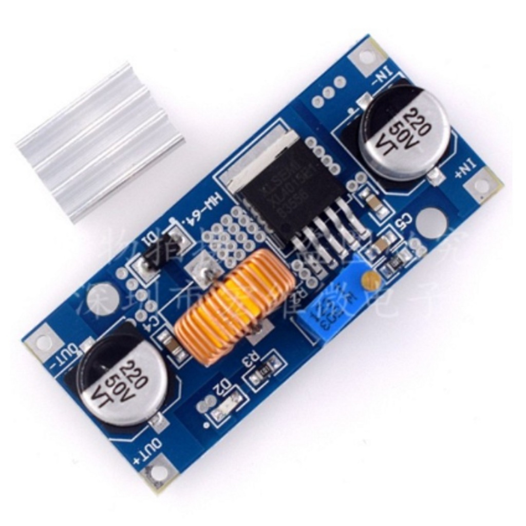 Pangestu Sparepart XL4015 DC To DC Step Down Buck Converter 5A XL-4015 ready