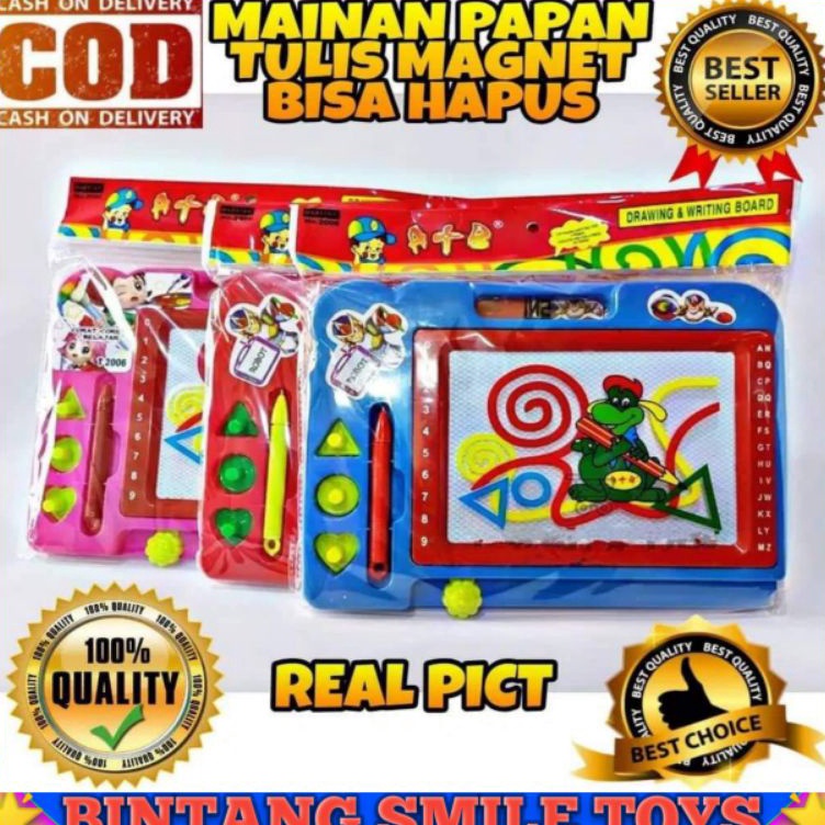

Terlaris MAINAN ANAK PAPAN TULIS EDUKASI DRAWING BOARD MAGNET 2006 UKURAN 27X20 CM PROMO TERBARU TERMURAH COD