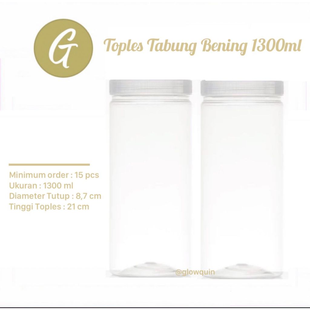 TOPLES 1300 ML TOPLES TABUNG 1300 ML SILINDER HAMPERS 1300 ML