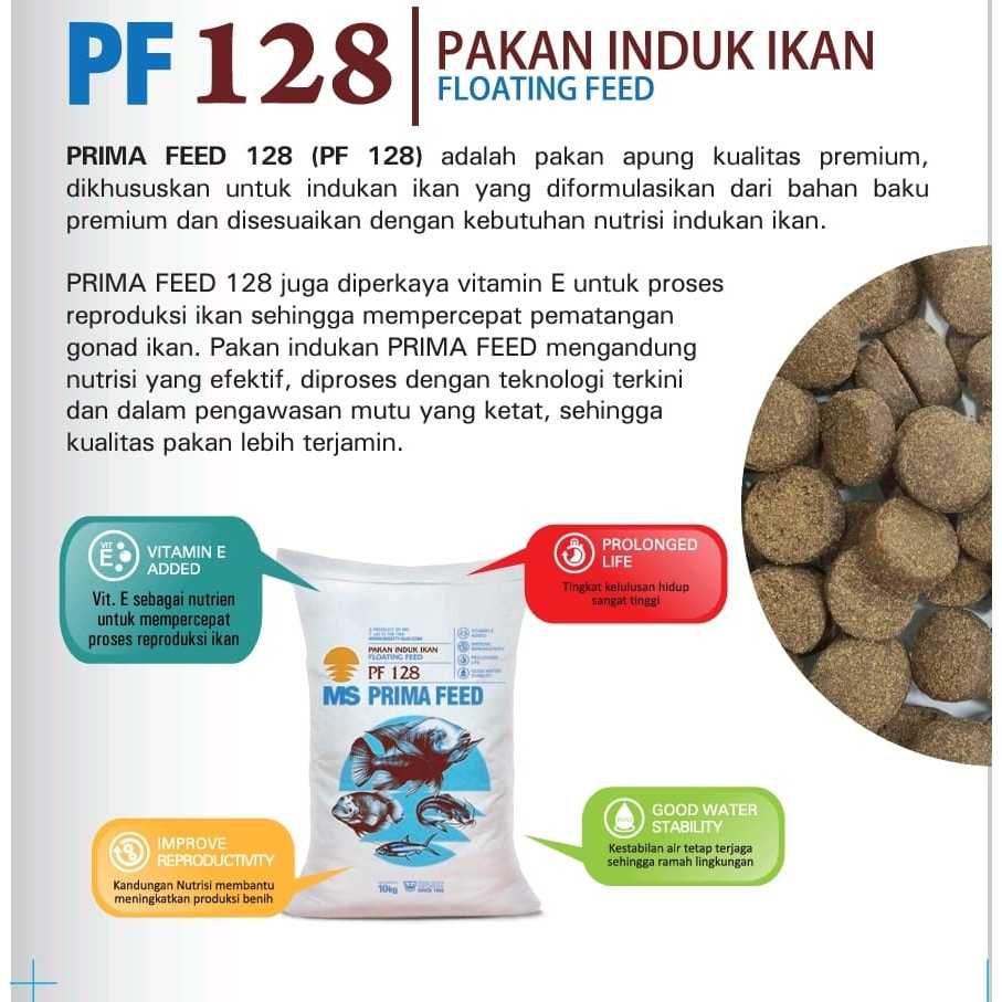 Nobira98 1 Karung Sak 10 Kg Pf 1000, 800, 500, 200, 100, 0, Pf 128, Ff 888, Ff 999 By Ms Prima Feed