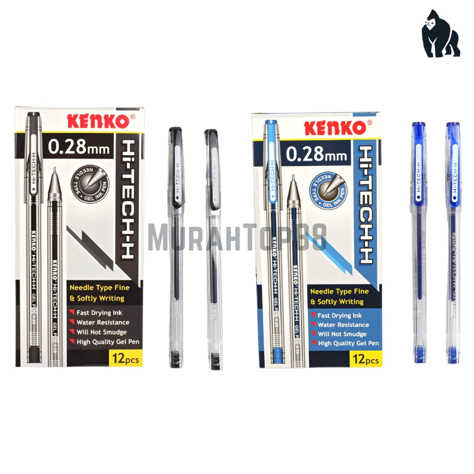 

Ready Pulpen Kenko Hi Tech 0.28 mm / Ballpoint Pen Tinta Gel Hi-Tech-H 0.28mm [PER LUSIN]