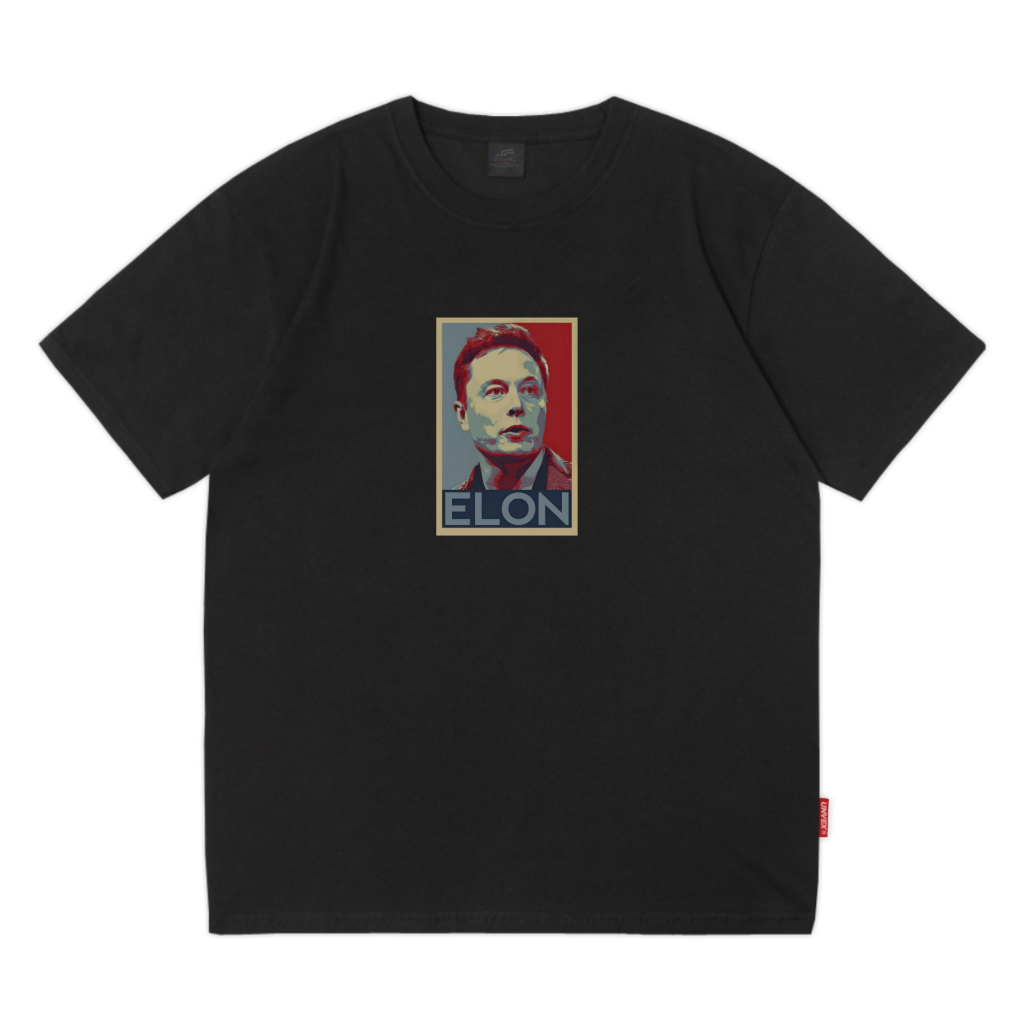 Kaos Tshirt Elon Musk Black Original - Thanksgiving