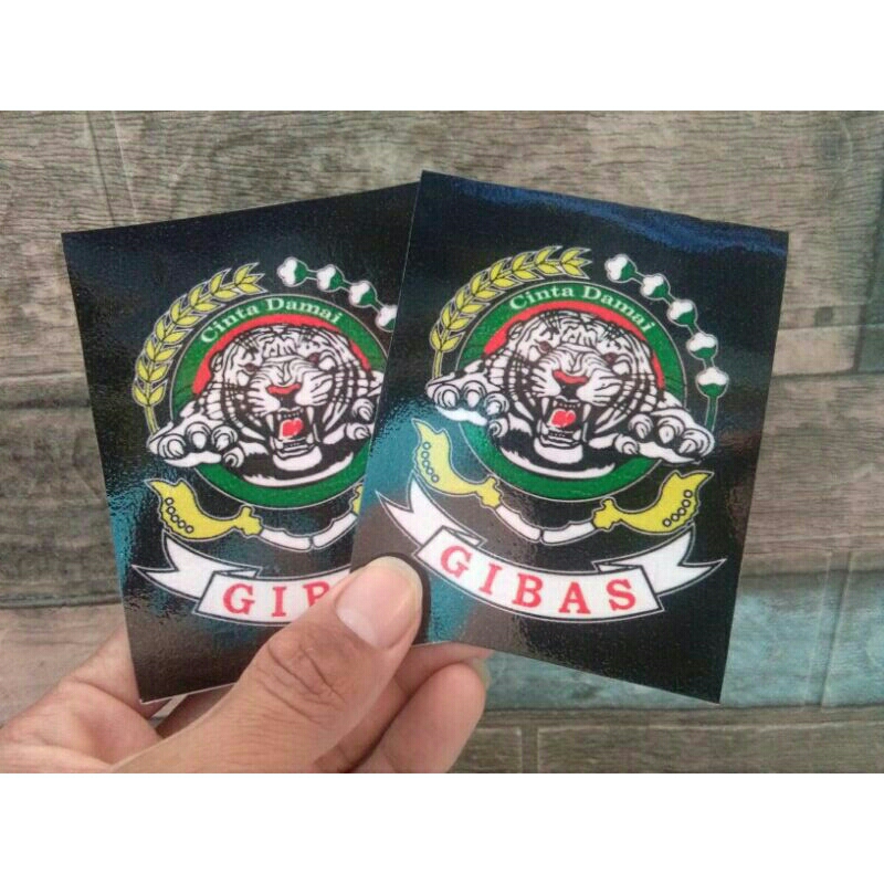 

Stiker Ormas Gibas/Stiker Gibas Indonesia