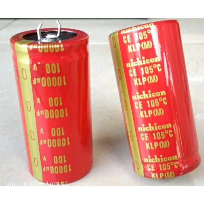 Elco Nichicon Merah 10000uf 100v 1pcs