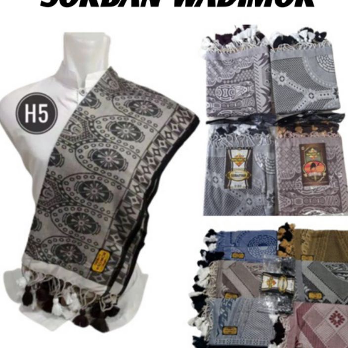 HNKK6393 Terlaku... SORBAN WADIMOR JAGUAR MOTIF SONGKET BERKUALITAS