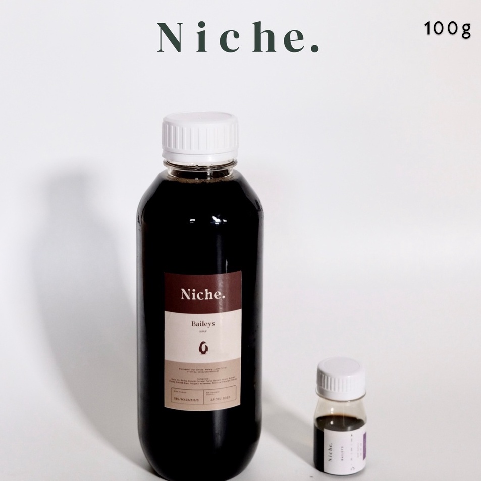 

Diskon Niche Baileys Syrup Repack [30, 50, 100] g Harga Promo