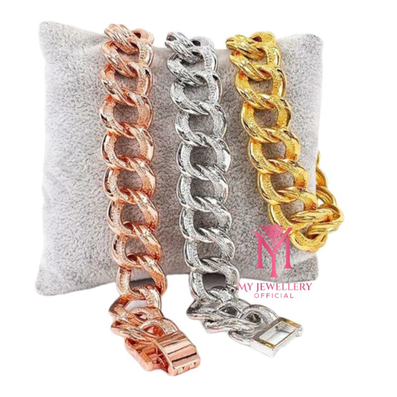 Gelang Rantai Coco/Gelang Sisik Naga High Premium Jewellery