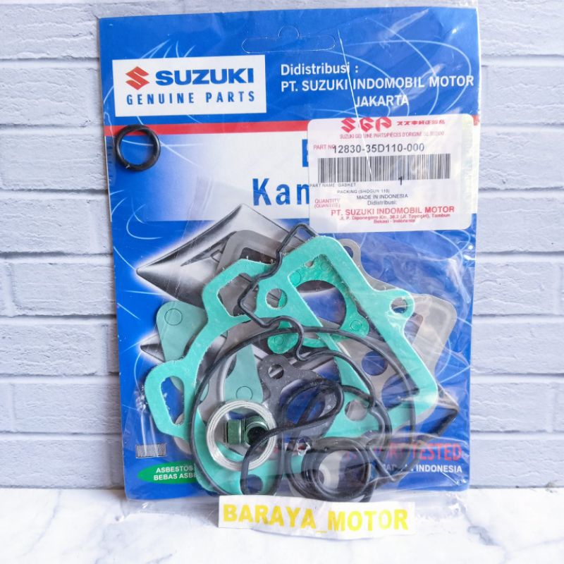 Packing Topset Blok Suzuki Shogun 110 Kebo, Shogun 110 R
