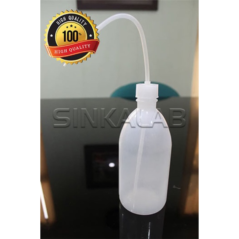 250 ML BOTOL CUCI | botol semprot lab | botol aquadest | perlengkapan laboratorium botol tetes