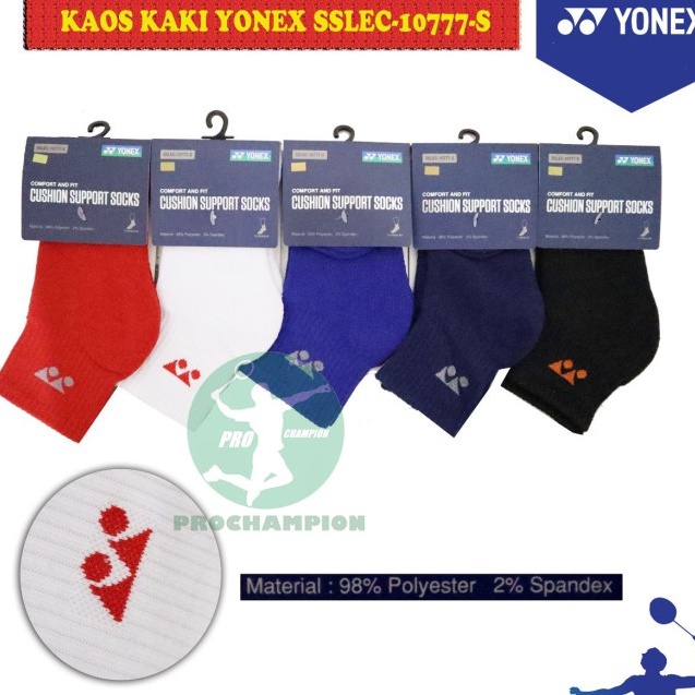 ✵BestSeller..✵ YONEX SSLEC 10777 S KAOS KAKI YONEX ORIGINAL