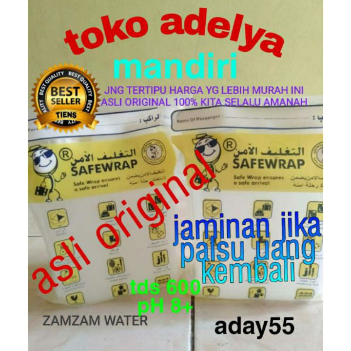 

➮➟✤ Air zamzam 1 liter asli 100% original murni Produk