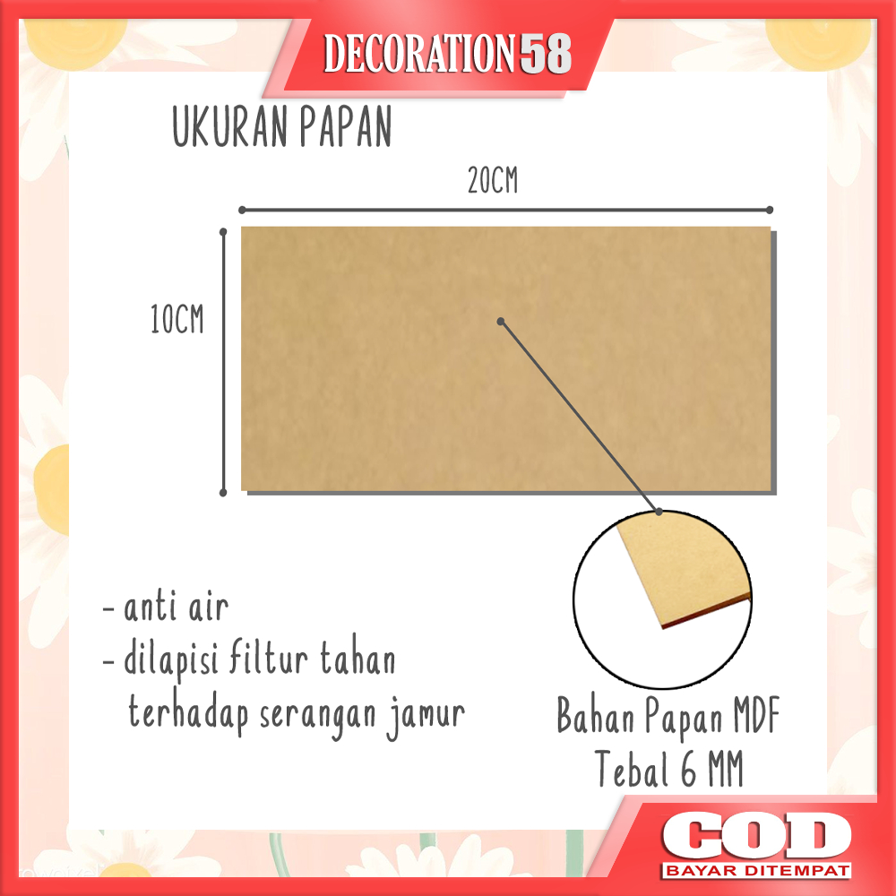 Lotsoolup Walldecor Hiasan Dinding Gantungan Pintu Rumah / Toko Tulisan Open Close Bolak Balik