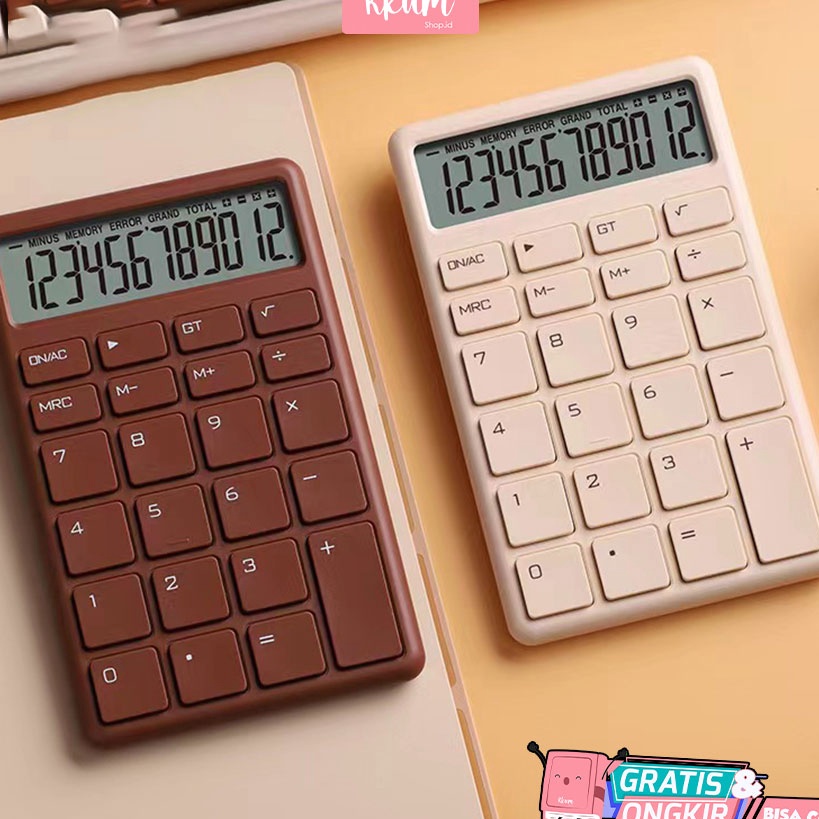 

Ready Kalkulator 12 digits aesthetic/ Calculator simple electronic