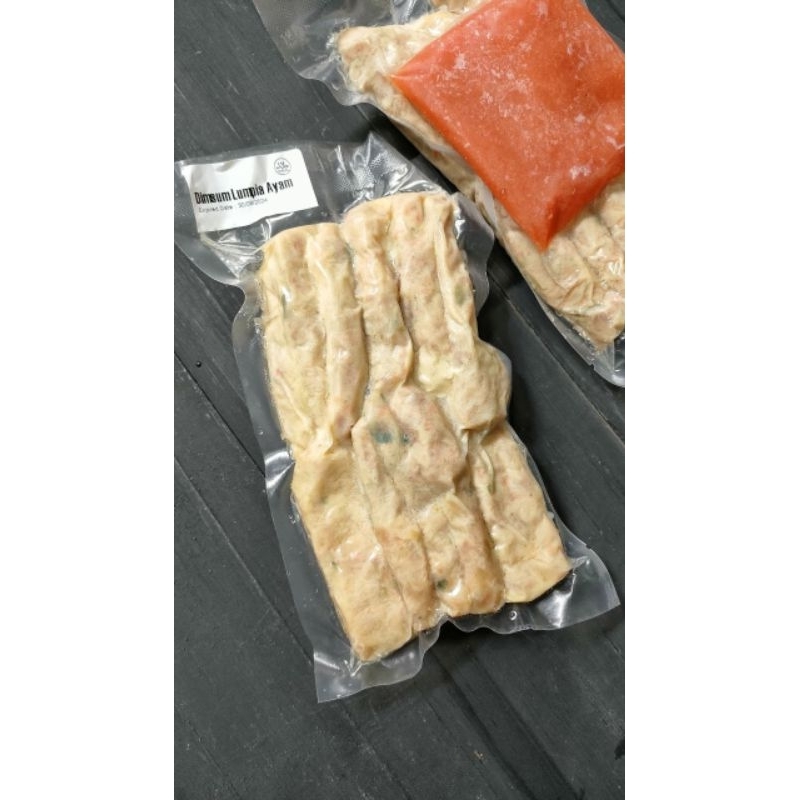 

Dimsum LUMPIA Ayam isi 10 pcs Frozen Food