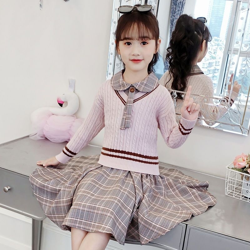 set knit import premium / dress plus rompi knit import