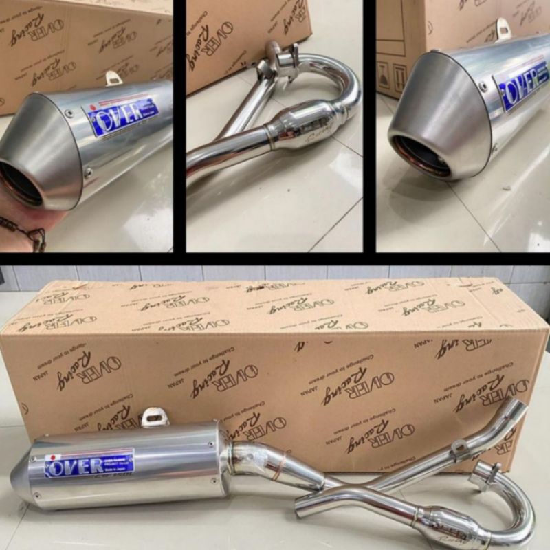 KNALPOT OVER JAPAN CRF150L ORIGINAL