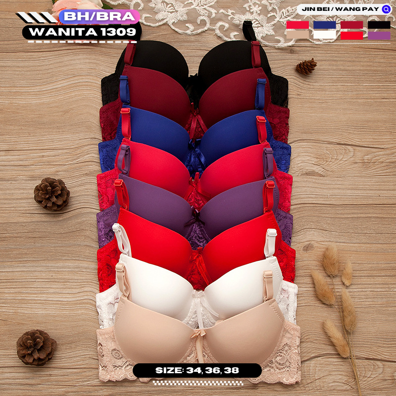 BRA / BH KAWAT 004+1309 BUSA KAIN LEMBUT Bra BH FASHION Wanita Bra wanita Premium BH Busa Tipis Sang