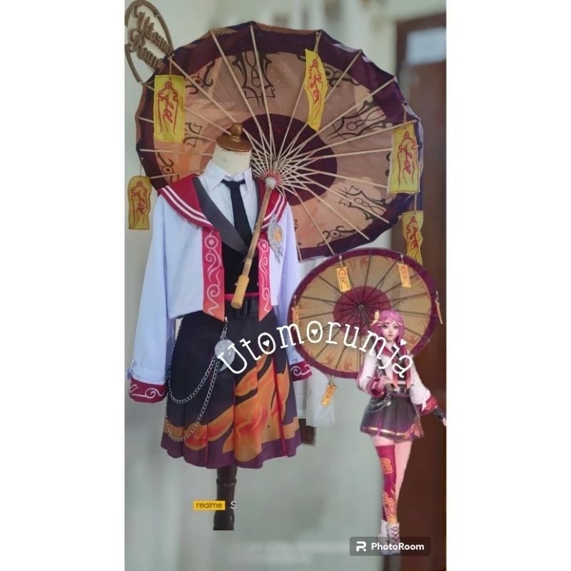 utomorumja kostum cosplay kagura exorsist