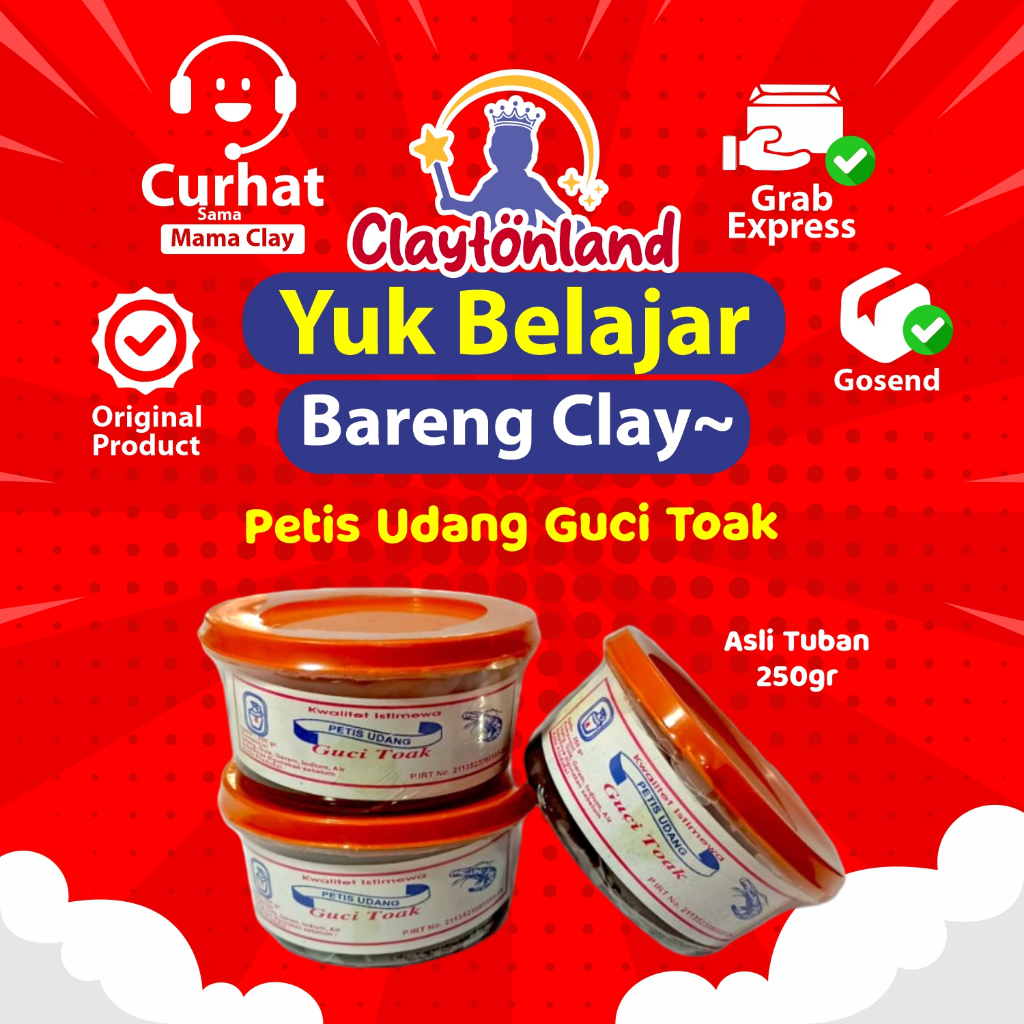 

Petis Udang Guci Toak Asli tuban 250gr