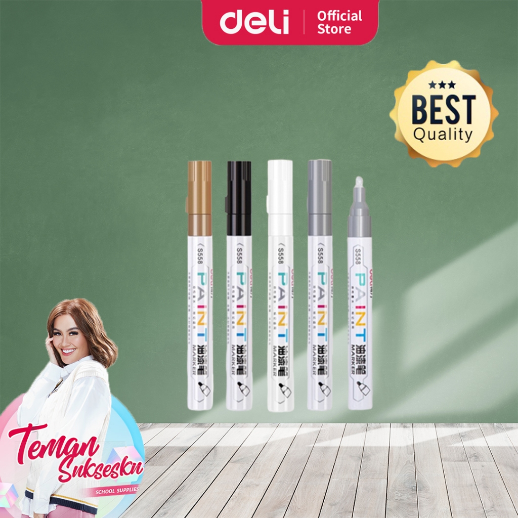 

Deli Graphite Pencil / Pensil Kayu 2B Permanen Anti Air