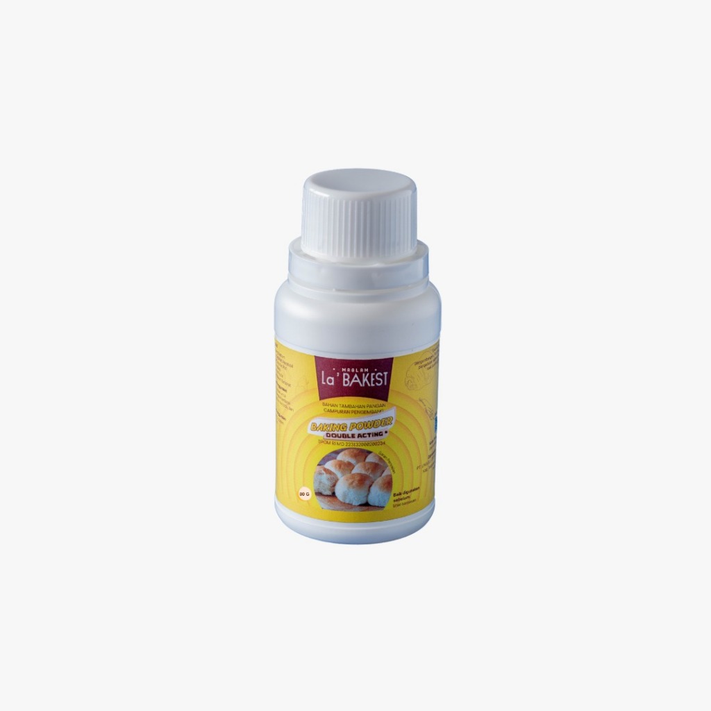 

BAKING POWDER DOUBLE ACTING MAGLAM LA'BAKEST 80GR