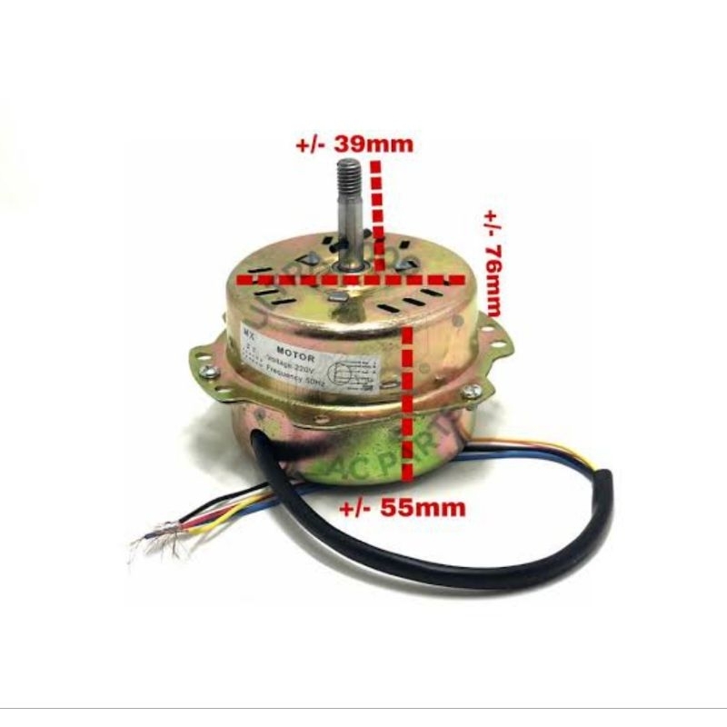 dinamo kipas angin box fan Maspion 5 kabel as coak