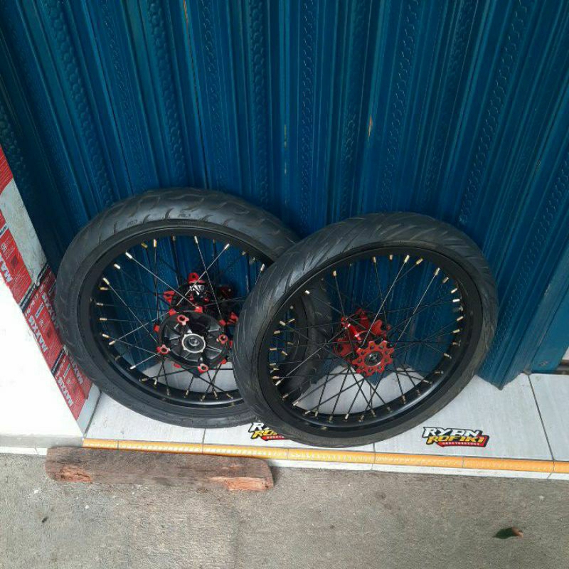 sepaket supermoto cacing crf 150L
