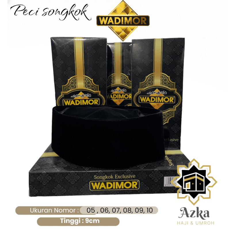 PECI SONGKOK WADIMOR / PECI WADIMOR HITAM