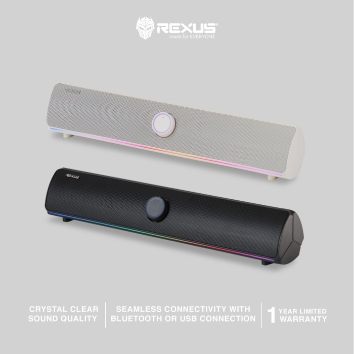 Speaker Rexus Soundbar Bluetooth RGB LED Astro C300 | C-300 REXUS