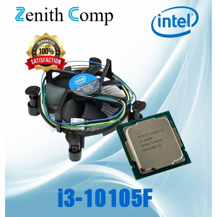 Processor Intel Core i3 10105F Tray + FAN
