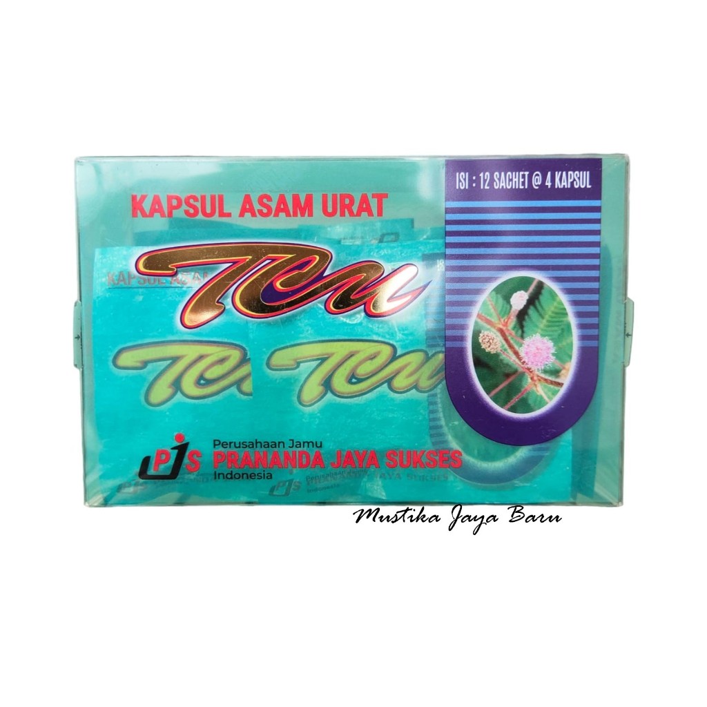 TCU Kapsul OriginaKhasiat Dapat Mengobati : Asam Urat Encok Sakit Pinggang Rheumatik Pegal-pegal Oto